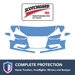 3M Audi A3 2014-2016 Clear Bra Precut Paint Protection Film Kit