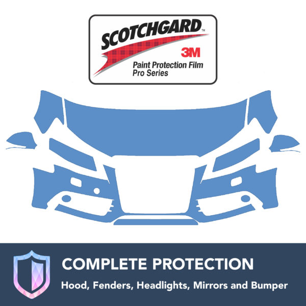 3M Audi A4 Sport S-Line 09-12 Clear Bra Precut Paint Protection Film Kit