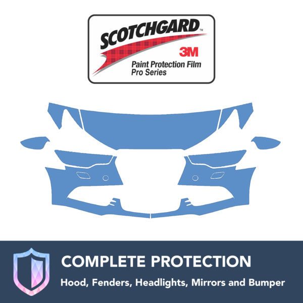 3M Audi A6 2012-2015 Clear Bra Precut Paint Protection Film Kit