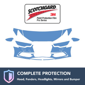 3M Audi A6 S-Line 2012-2015 Clear Bra Precut Paint Protection Film Kit