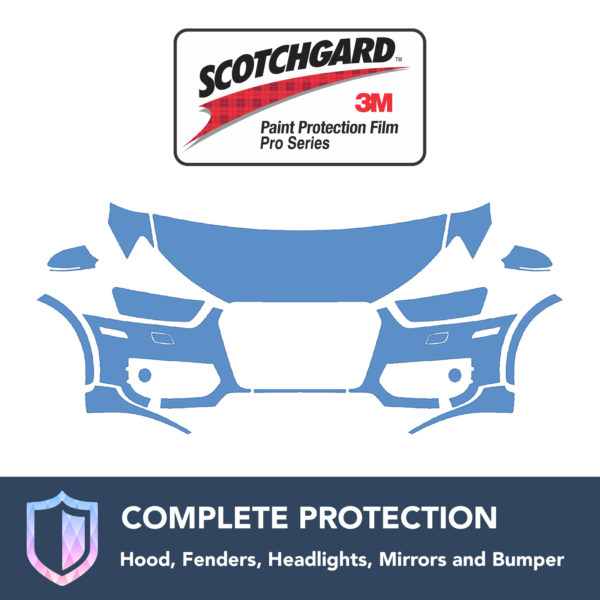 3M Audi Q3 2015-2016 Clear Bra Precut Paint Protection Film Kit