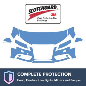 3M Audi S4/A4 S-Line 2009-2012 Clear Bra Precut Paint Protection Film Kit