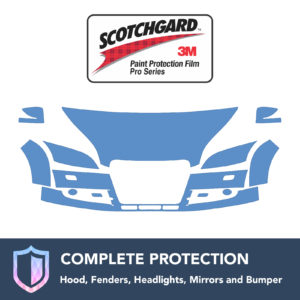 3M Audi TT 2008-2010 Clear Bra Precut Paint Protection Film Kit