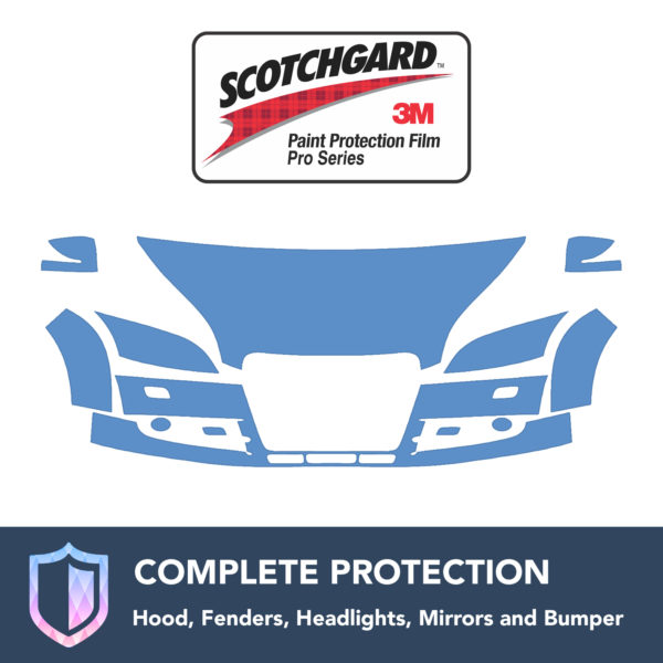 3M Audi TT 2008-2010 Clear Bra Precut Paint Protection Film Kit