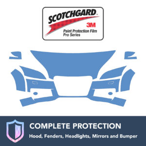 3M Audi TT 2011-2014 Clear Bra Precut Paint Protection Film Kit