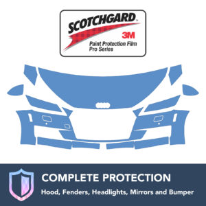 3M Audi TT 2016 Clear Bra Precut Paint Protection Film Kit
