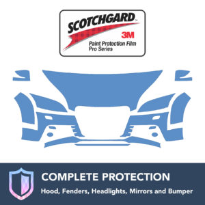 3M Audi TT-RS 2012-2015 Clear Bra Precut Paint Protection Film Kit