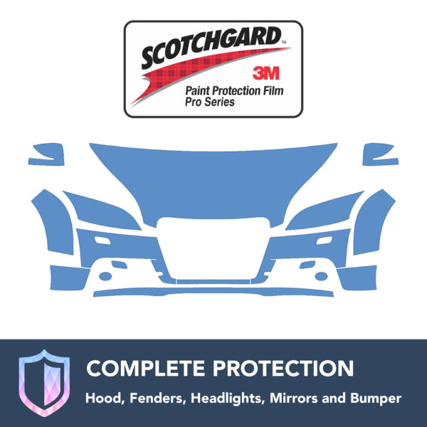 3M Audi TT-S 2009-2014 Clear Bra Precut Paint Protection Film Kit