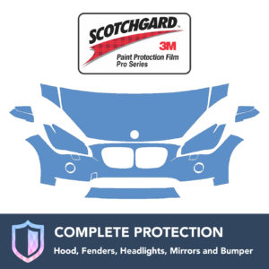 3M BMW X1 2009-2015 Clear Bra Precut Paint Protection Film Kit