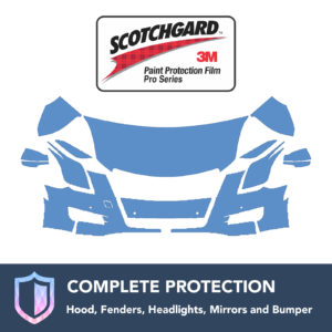 3M Cadillac XTS 2013-2016 Clear Bra Precut Paint Protection Film Kit
