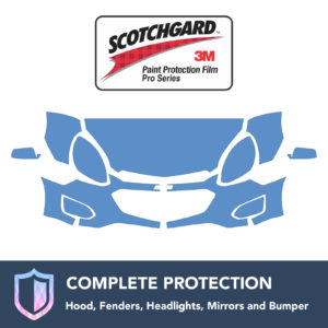 3M Chevrolet Equinox 2016 Clear Bra Precut Paint Protection Film Kit