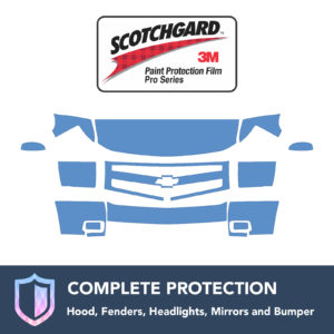 3M Chevrolet Silverado 2007-2013 Clear Bra Precut Paint Protection Film Kit
