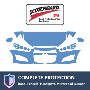 3M Chevrolet Sonic 2012-2015 Clear Bra Precut Paint Protection Film Kit