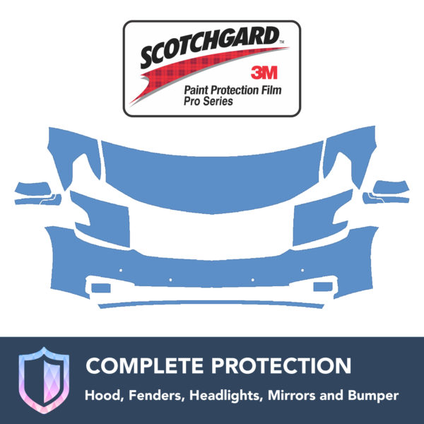 3M Chevrolet Suburban 2016 Clear Bra Precut Paint Protection Film Kit