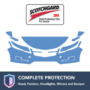 3M Chevrolet Volt 2011-2015 Clear Bra Precut Paint Protection Film Kit