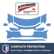 3M Scotchgard Paint Protection Film Clear Bra Pre-Cut 2015 2016 Chrysler 300