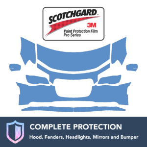 3M Chrysler 300 2015-2016 Clear Bra Precut Paint Protection Film Kit