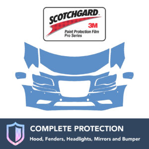 3M Chrysler 300 SRT8 2012-2014 Clear Bra Precut Paint Protection Film Kit