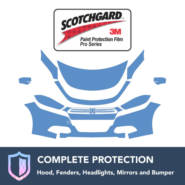 3M Dodge Dart 2013-2016 Clear Bra Precut Paint Protection Film Kit