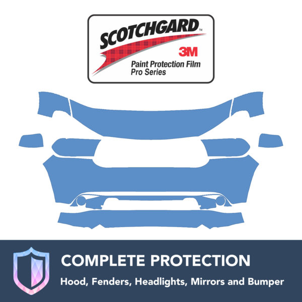 3M Dodge Durango 2011-2016 Clear Bra Precut Paint Protection Film Kit