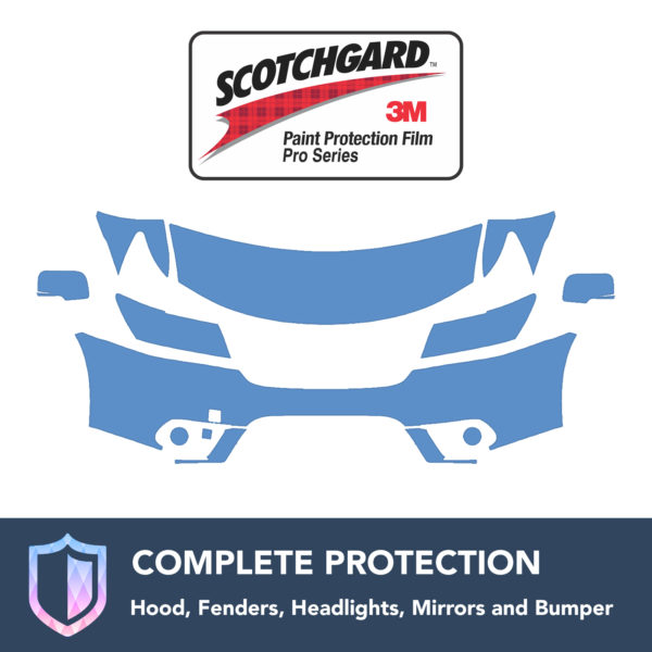 3M Dodge Journey RT 2012-2016 Clear Bra Precut Paint Protection Film Kit