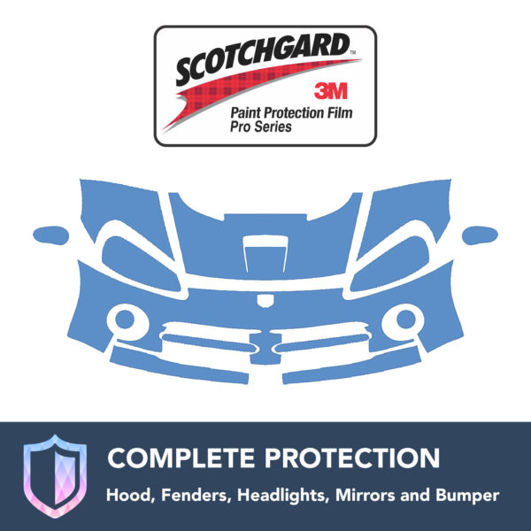 3M Dodge Viper 2008-2010 Clear Bra Precut Paint Protection Film Kit