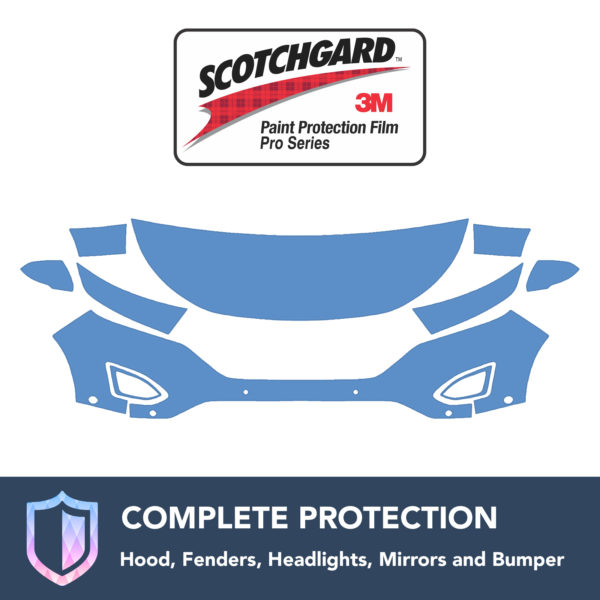 3M Ford Edge 2015-2016 Clear Bra Precut Paint Protection Film Kit