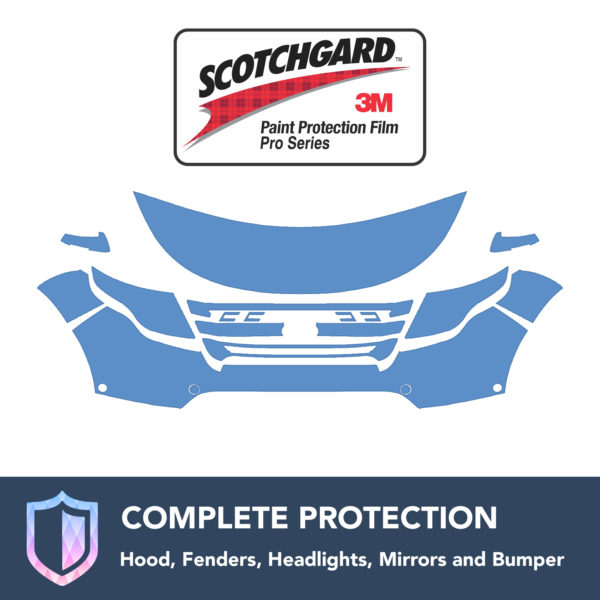 3M Ford Explorer 2011-2015 Clear Bra Precut Paint Protection Film Kit