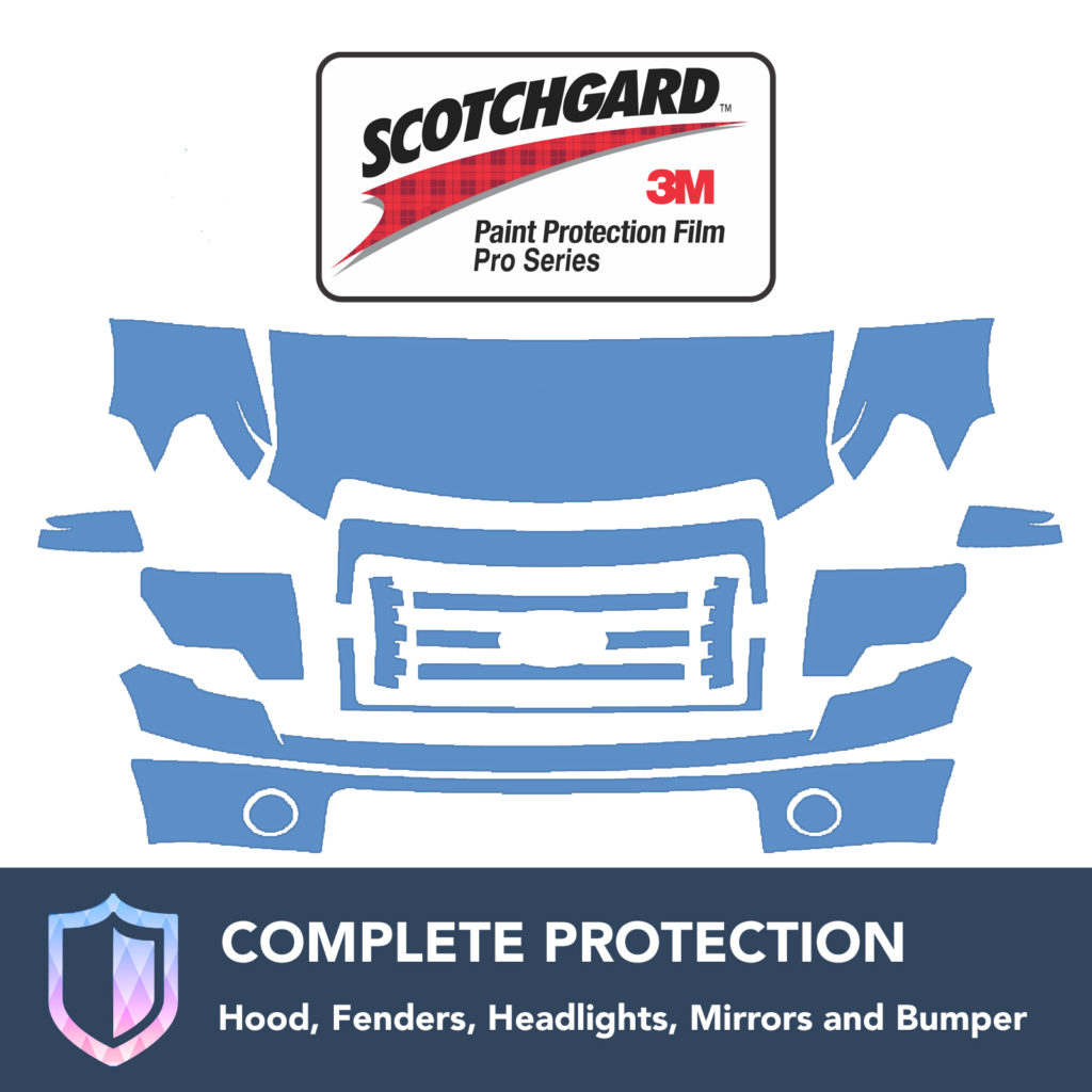 3M Ford F150 20092014 Clear Bra Precut Paint Protection Film Kit The