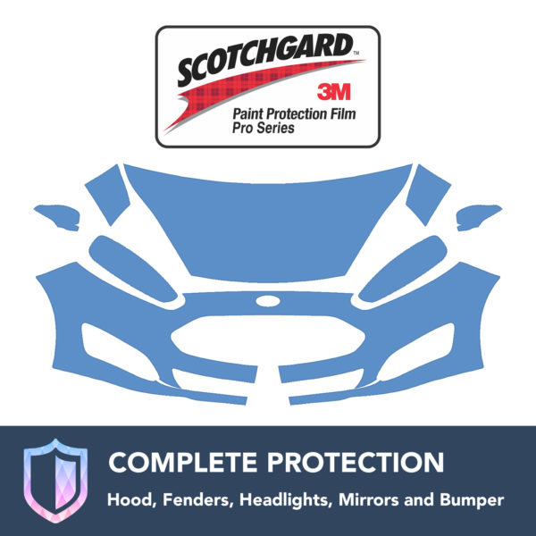 3M Ford Fiesta 2014-2016 Clear Bra Precut Paint Protection Film Kit