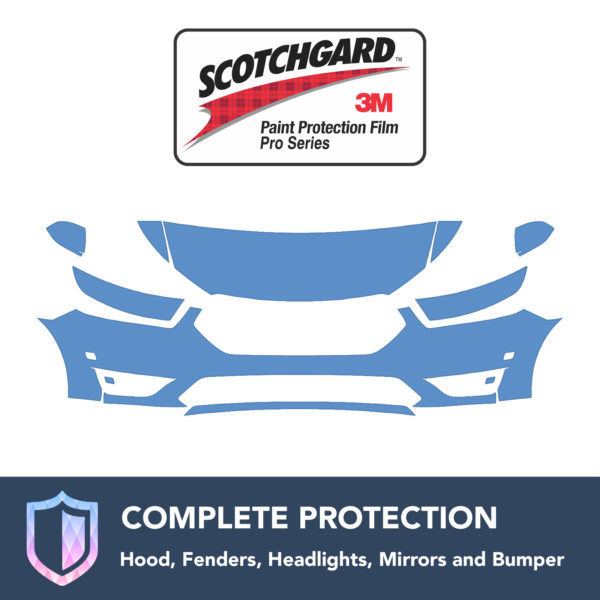 3M Ford Taurus 2013-2016 Clear Bra Precut Paint Protection Film Kit