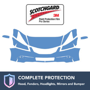 3M Honda Accord 2011-2012 Clear Bra Precut Paint Protection Film Kit