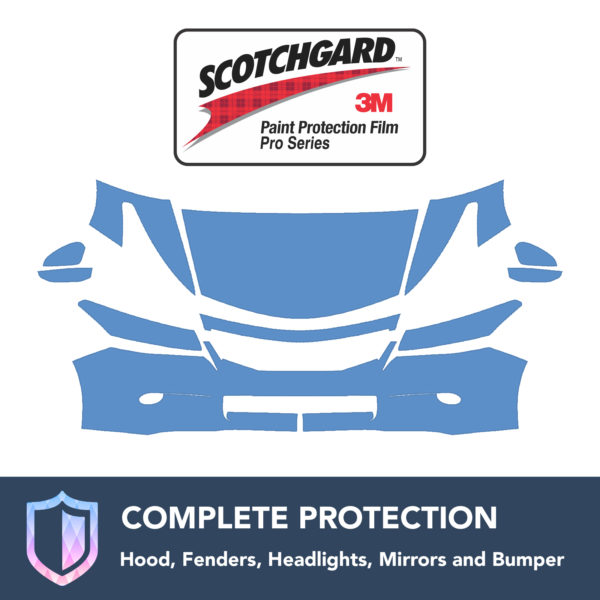 3M Honda Accord Coupe 2008-2012 Clear Bra Precut Paint Protection Film Kit