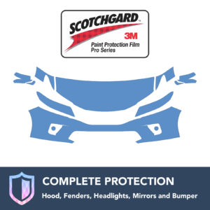 3M Honda Accord Coupe 2013-2015 Clear Bra Precut Paint Protection Film Kit