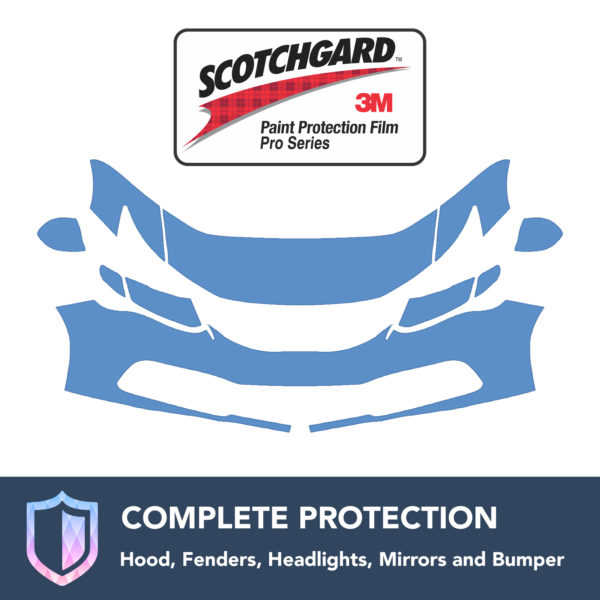 3M Honda Civic Sedan 2012-2015 Clear Bra Precut Paint Protection Film Kit