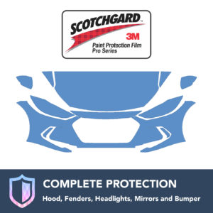 3M Hyundai Elantra 2017 Clear Bra Precut Paint Protection Film Kit