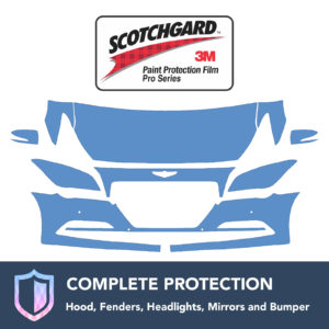 3M Hyundai Genesis Sedan 2015-2016 Clear Bra Precut Paint Protection Film Kit