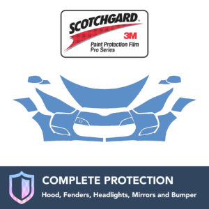 3M Hyundai Veloster 2012-2016 Clear Bra Precut Paint Protection Film Kit