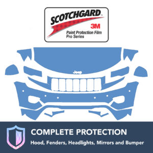 3M Jeep Grand Cherokee 2014-2015 Clear Bra Precut Paint Protection Film Kit
