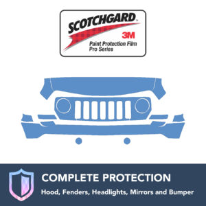 3M Jeep Patriot 2011-2016 Clear Bra Precut Paint Protection Film Kit