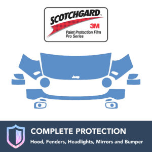 3M Jeep Renegade 2015-2016 Clear Bra Precut Paint Protection Film Kit