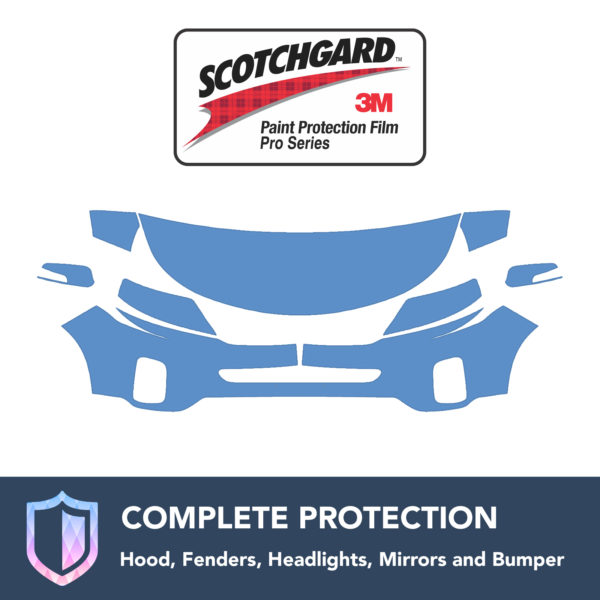 3M KIA Sorento 2014-2015 Clear Bra Precut Paint Protection Film Kit