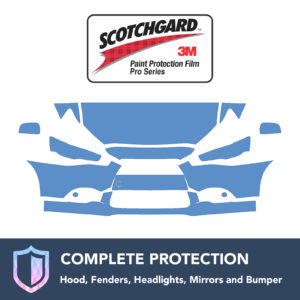 3M Mitsubishi Lancer Sport 2008-2015 Clear Bra Precut Paint Protection Film Kit