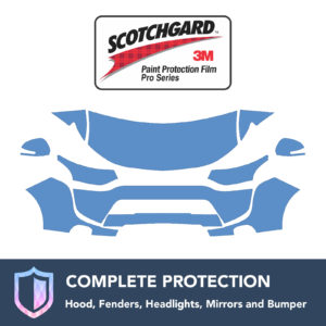 3M Mitsubishi Outlander 2014-2015 Clear Bra Precut Paint Protection Film Kit