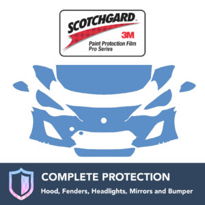 3M Scion FRS 2013-2016 Clear Bra Precut Paint Protection Film Kit