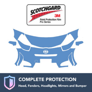 3M Scion IQ 2012-2015 Clear Bra Precut Paint Protection Film Kit