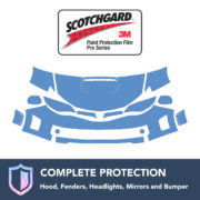 3M Scotchgard Paint Protection Film Clear Bra Pre-Cut 2015 2016 Chrysler 300