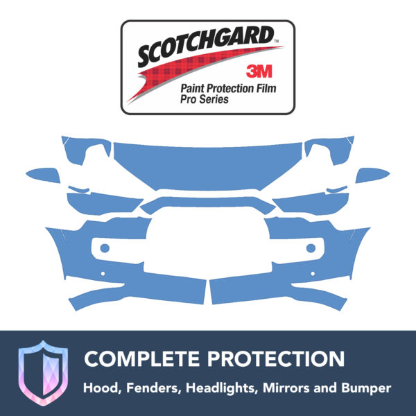3M Toyota 4Runner 2014-2015 Clear Bra Precut Paint Protection Film Kit