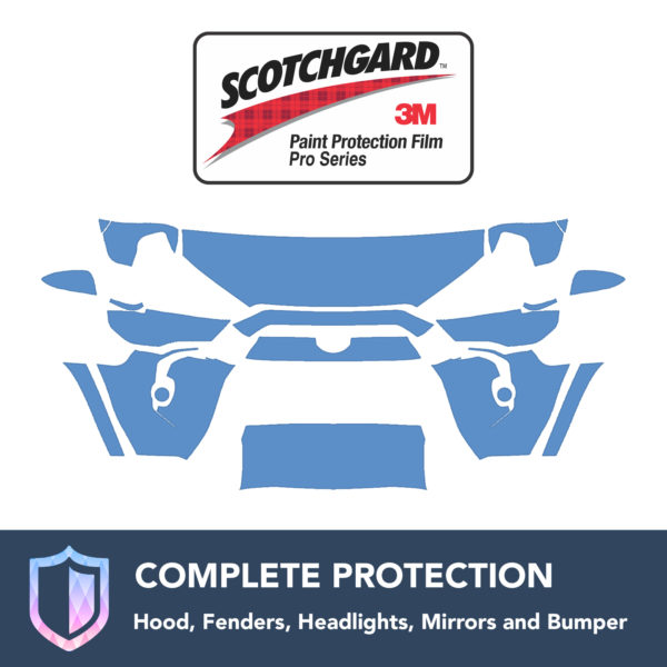 3M Toyota 4Runner SR5 2014-2015 Clear Bra Precut Paint Protection Film Kit