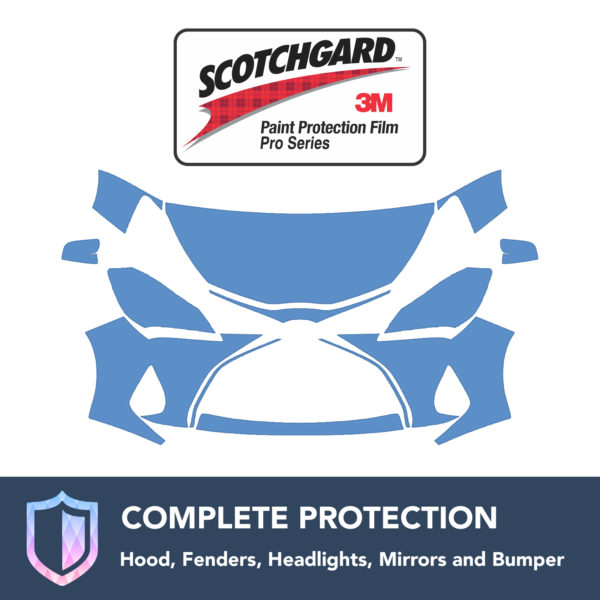 3M Toyota Yaris 2015-2016 Clear Bra Precut Paint Protection Film Kit